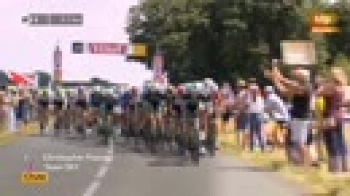 Tour 2018 | Froome sufre una caída a 4 km. de meta