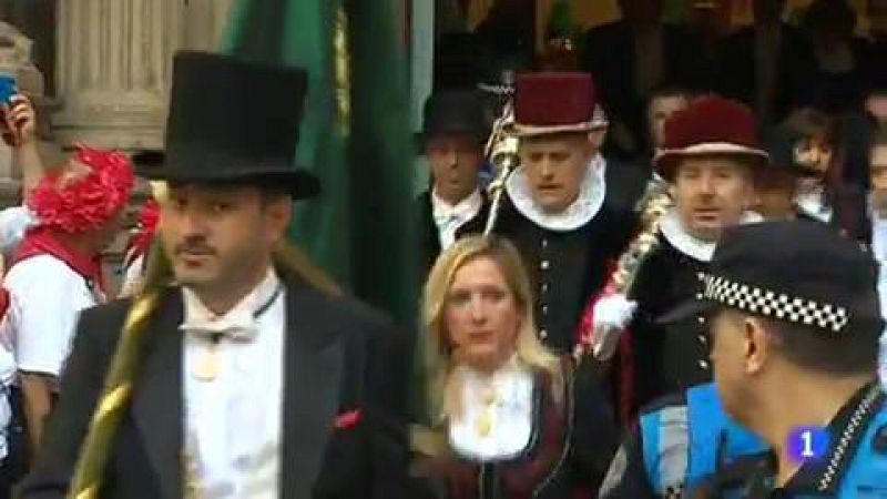 La procesin de San Fermn se celebra desde el S. XIV