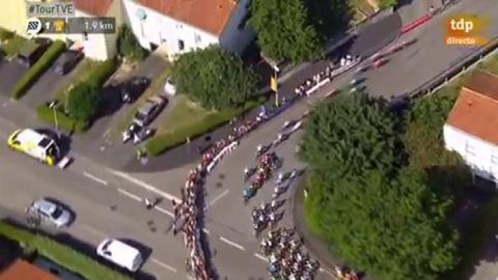 Tour de Francia - Tour 2018 | Sagan se impone al esprint y se pone líder del Tour