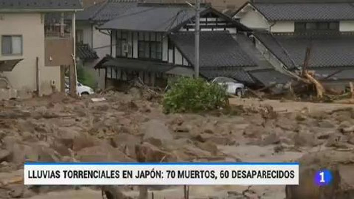 Japón lucha contrarreloj para rescatar a miles de personas