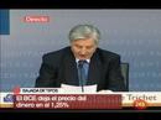  - Trichet deja los tipos en el 1,25%