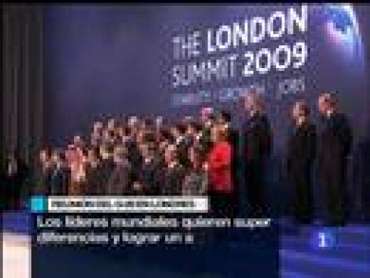 Telediario 1 - Telediario en 4' - 02/04/09