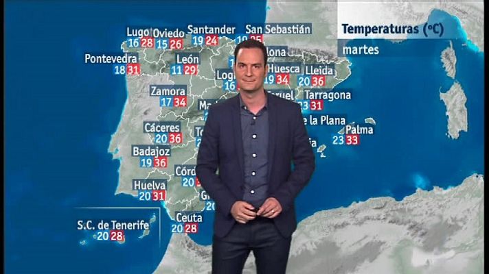 L'informatiu - Comunitat Valenciana - El tiempo en la Comunidad Valenciana - 09/07/18