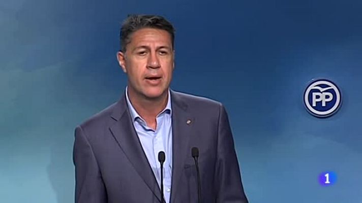 Telediario 1 - PP y Cs acusan a Sánchez de plegarse a los deseos de Torra