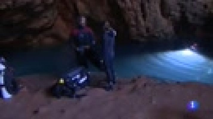Los riesgos del buceo en cuevas