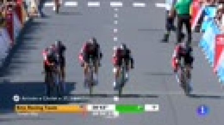 Telediario 1 - Tour 2018 | BMC gana la crono y viste de amarillo a Van Avermaet