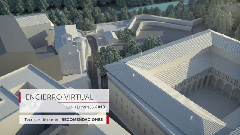 Encierro virtual - Técnicas de correr. Recomendaciones