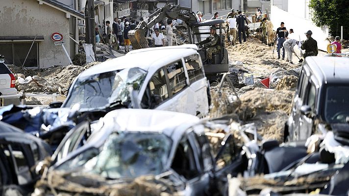 Informativo 24h - Ascienden a 156 las víctimas por las inundaciones en Japón