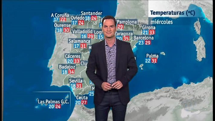 L'informatiu - Comunitat Valenciana - El tiempo en la Comunidad Valenciana - 10/07/18