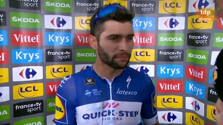 Tour de Francia - Tour 2018 | Gaviria: "Ningún equipo nos ayudó contra la escapada pero teníamos ganas de ganar"