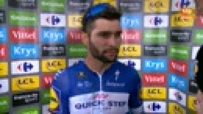 El colombiano Fernando Gaviria (Quick Step) ha logrado el doblete al imponerse en la cuarta etapa del Tour de Francia, disputada entre La Baule y Sarzeau con un recorrido de 195 kilómetros, en la que el belga Greg Van Avermaet (BMC) conservó el maill