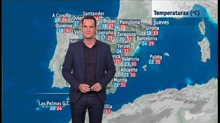 L'informatiu - Comunitat Valenciana - El tiempo en la Comunidad Valenciana - 11/07/18