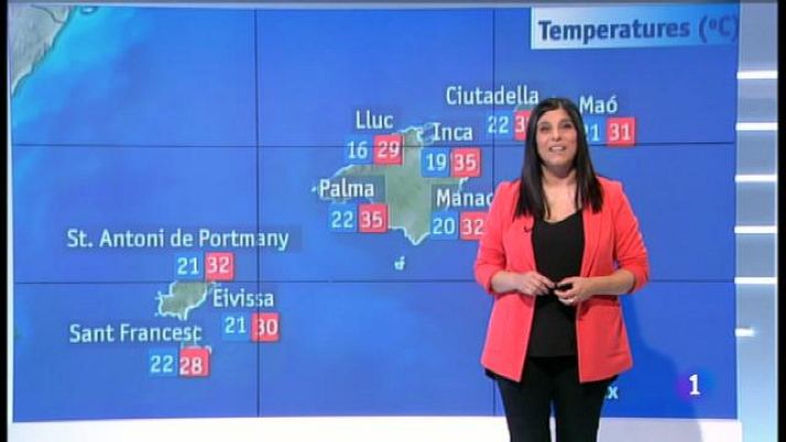 Informatiu Balear - El temps a les Illes Balears - 11/07/18