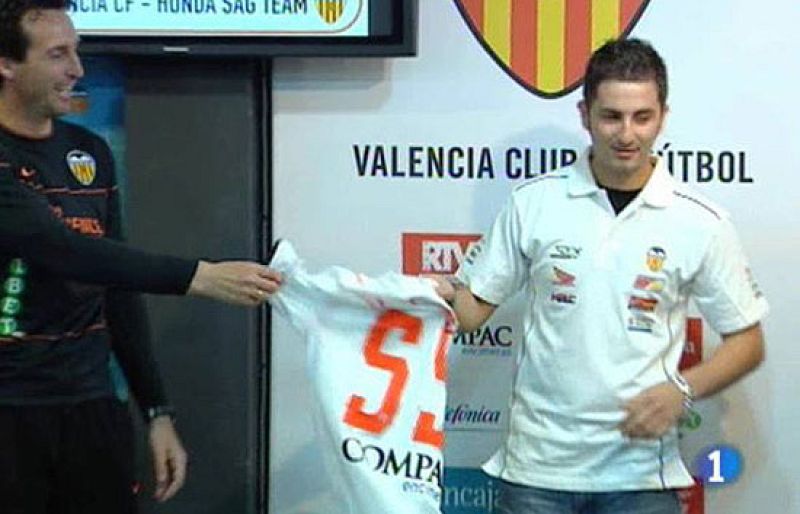 Héctor Faubel pilotará una moto con el patrocinio del Valencia.