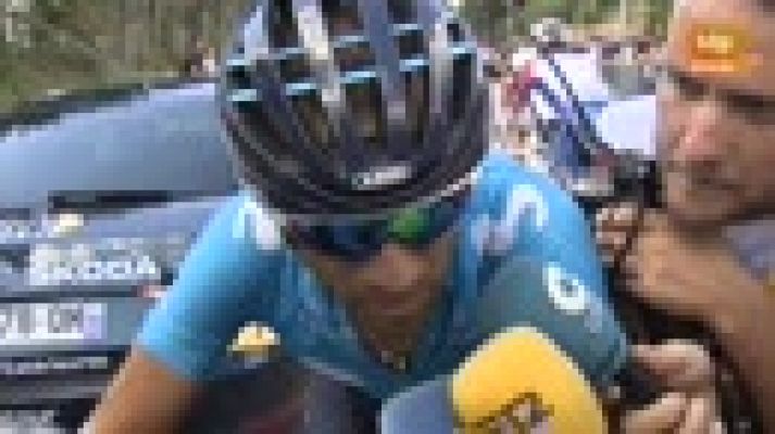 Tour 2018 | Valverde: "He arrancado muy atrás en el sprint"