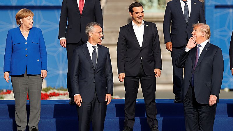 Trump pide ahora a los socios de la OTAN que doblen su aportación financiera