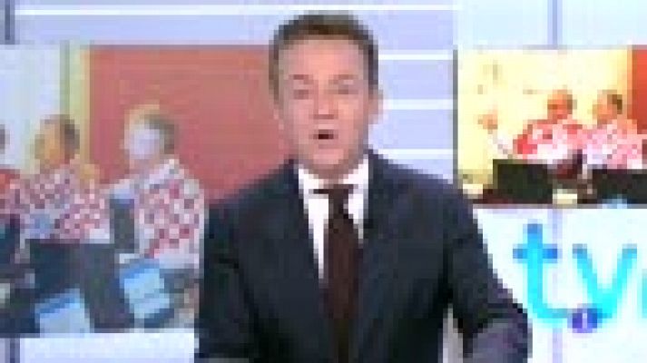 Telediario 1 - Mundial 2018 | El gabinete del Gobierno croata se reúne equipado con la camiseta de su selección ante de la final