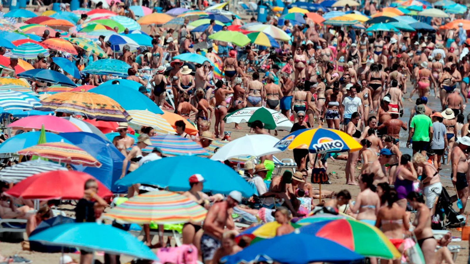 Temperaturas significativamente altas en el valle del Ebro y área mediterránea