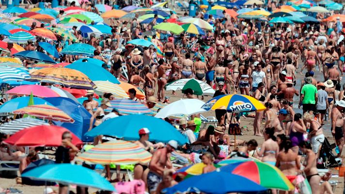 El tiempo - Temperaturas significativamente altas en el valle del Ebro y área mediterránea
