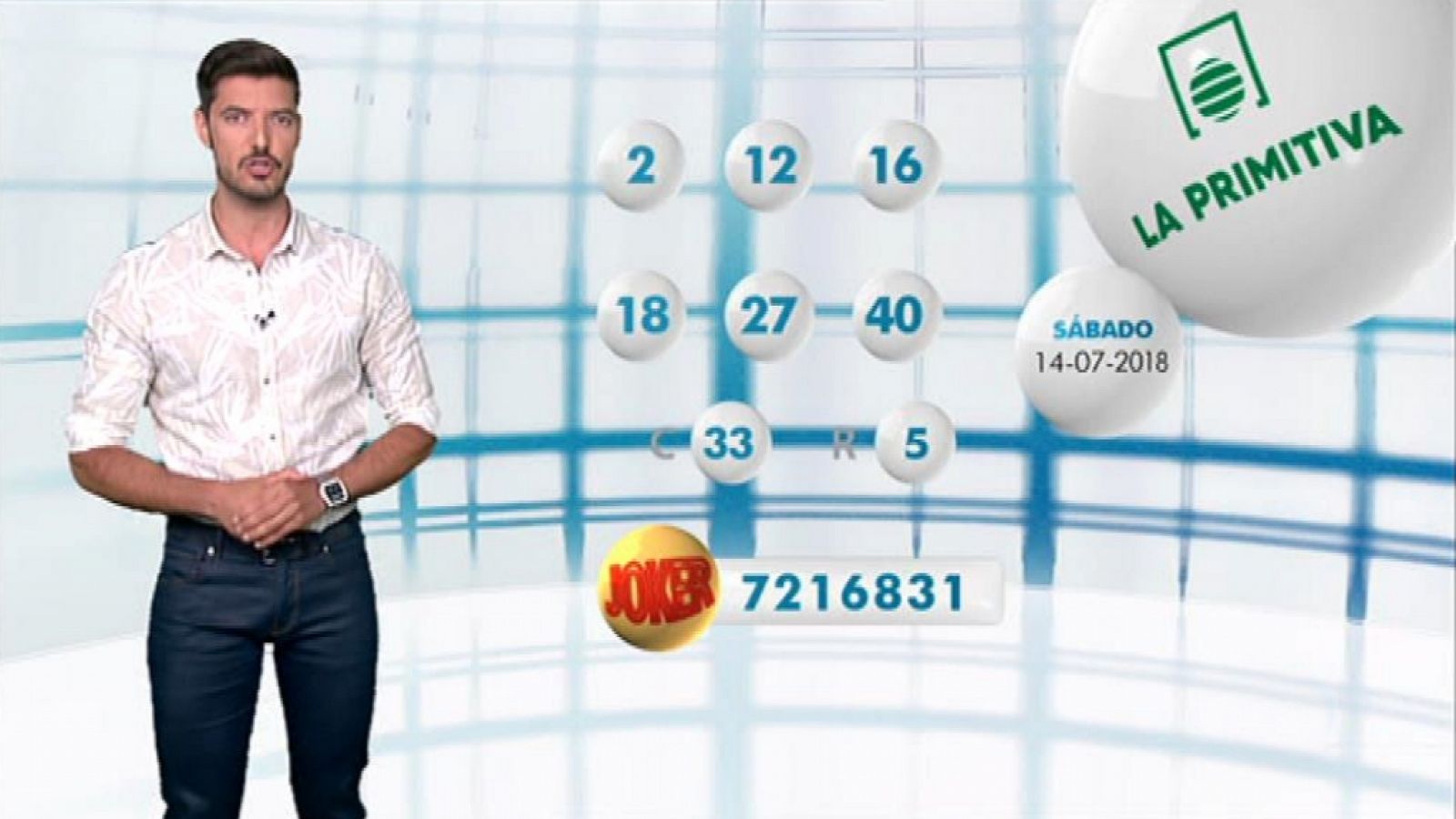 Bonoloto+Primitiva - 14/07/18 - ver ahora