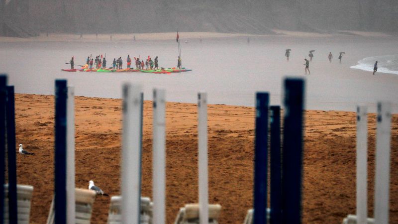 Cielos despejados o poco nubosos en España