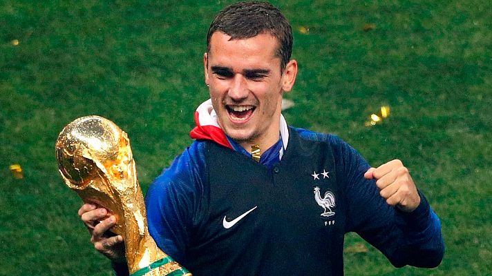 Telediario 1 - Mundial 2018 | Griezmann: "El colectivo es lo principal, tengo unos compañeros extraordinarios"
