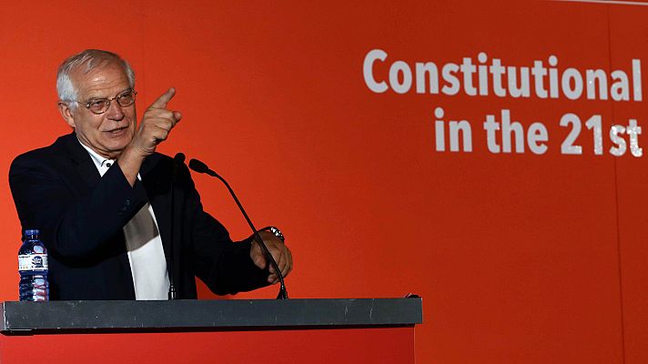 Telediario 1 - Borrell: "El derecho internacional no apoya la autodeterminación, a no ser en situaciones coloniales"