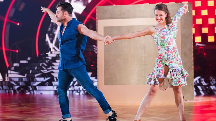 Bailando con las estrellas - David Bustamante y Yana bailan "Ahora quién"