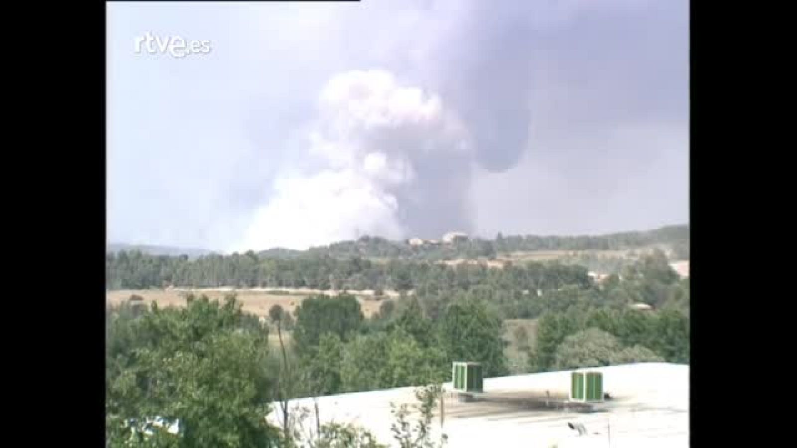 Arxiu TVE Catalunya - Els grans incendis a la Catalunya central el 1998 - Recull d'imatges dels SSII