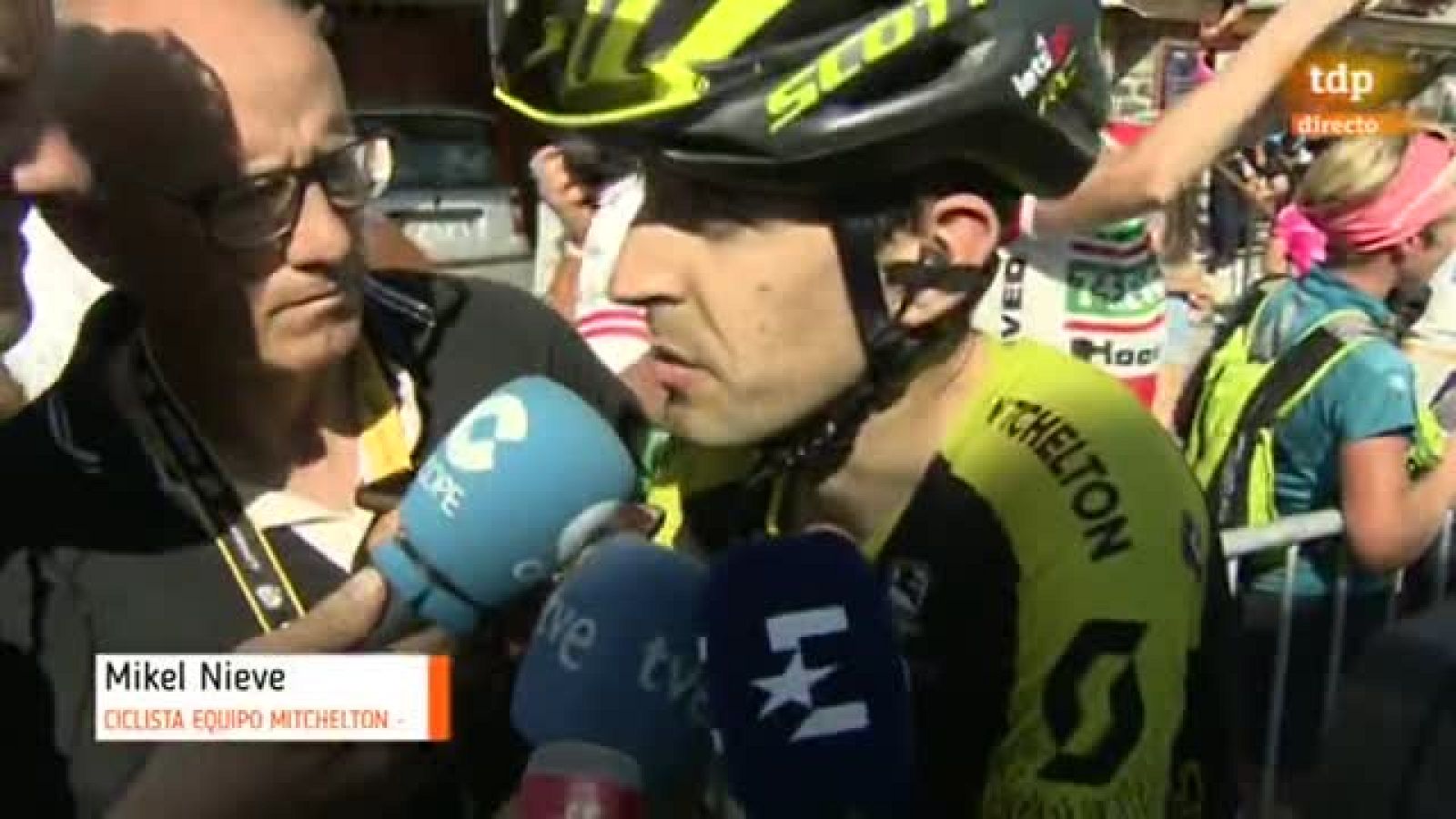 El español Mikel Nieve (Mitchelton Scott) ha lamentado que se le haya escapado la victoria en La Rosiere tras haber sido alcanzado por los mejores cuando ya tenía la línea de meta a la vista. "Ha sido una lástima no ganar porque quedaba muy poco para