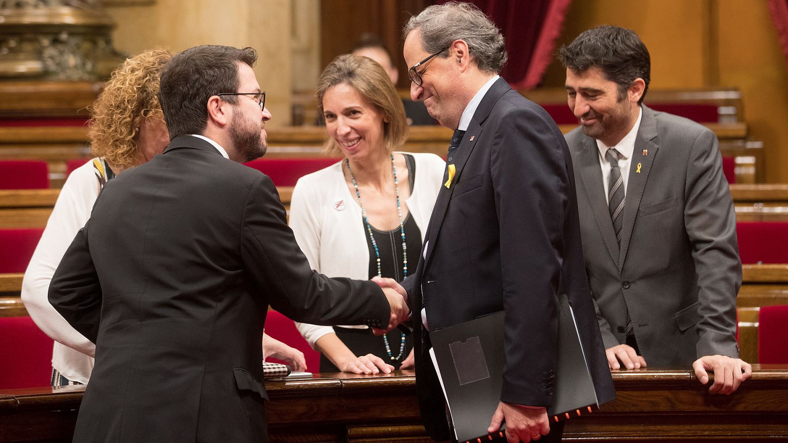 Cisma en el independentismo por la suspensión de Puigdemont y otros diputados procesados por rebelión