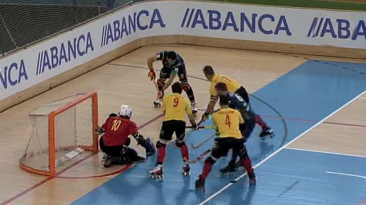 Hockey sobre patines - Cto. de Europa Masculino: Bélgica - España