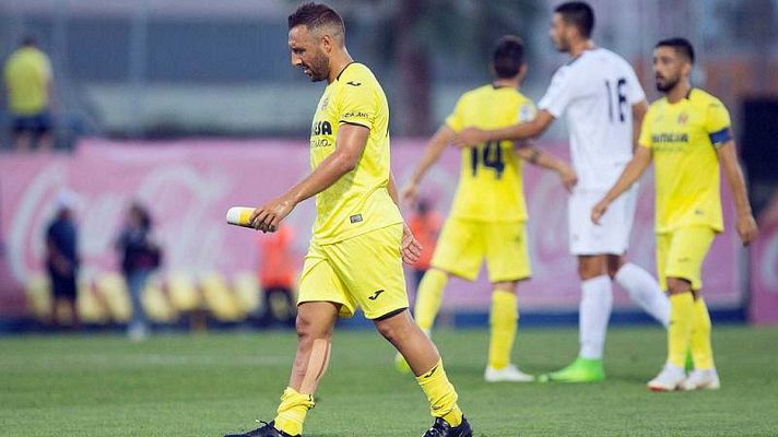 Cazorla vuelve a jugar 21 meses después en un amistoso con el Villarreal