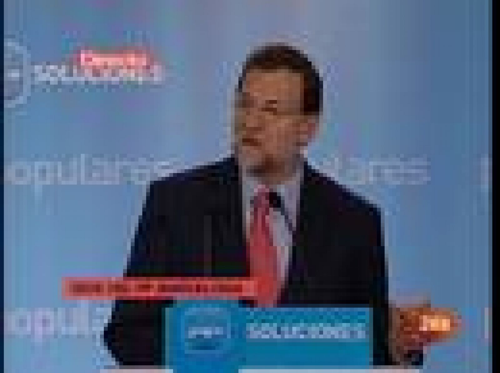 El presidente del PP, Mariano Rajoy, ha dicho que Arantza Quiroga es la imagen del cambio que llega al País Vasco. 