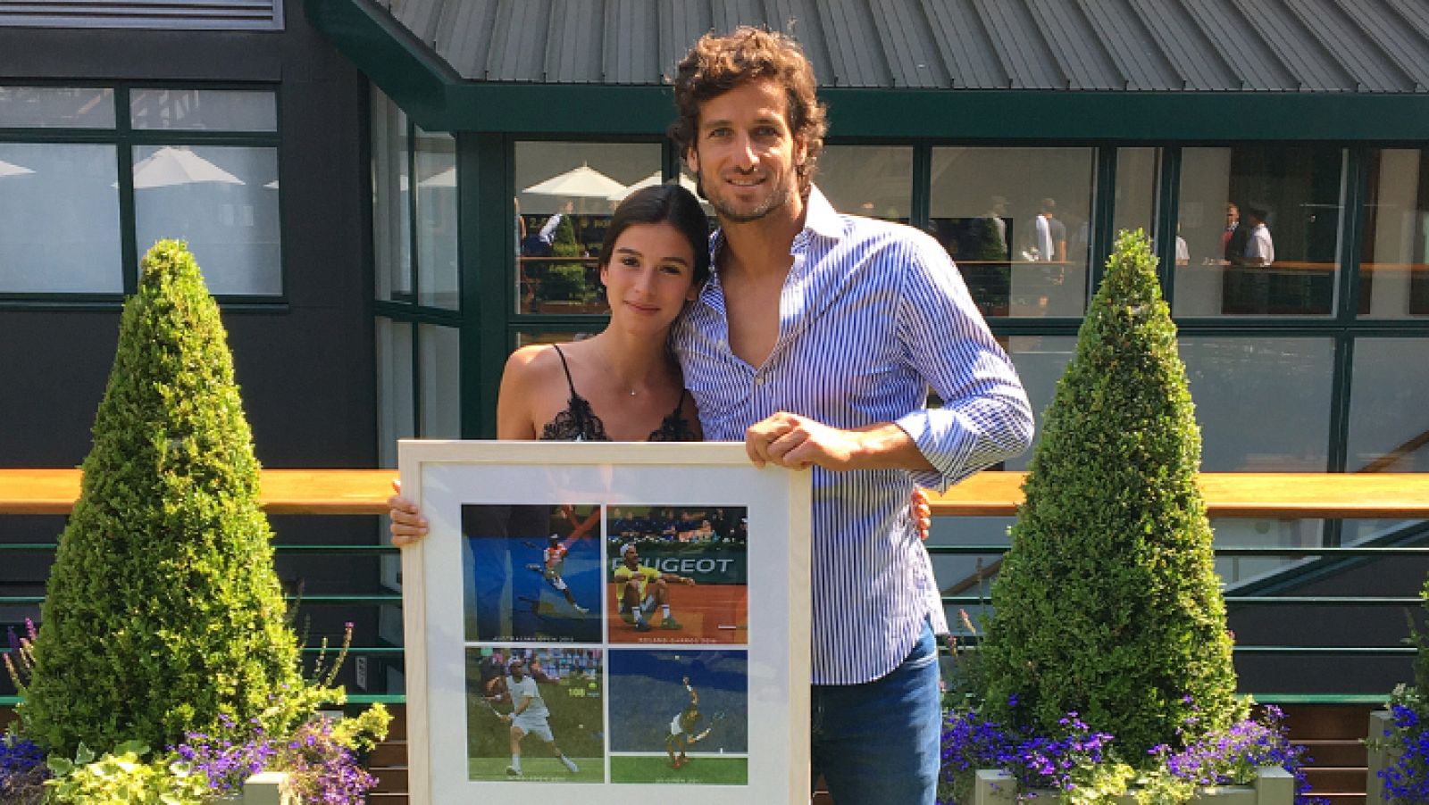 Corazón - Feliciano y Sandra Gago muestran su amor en el concierto de Alejandro Fernández