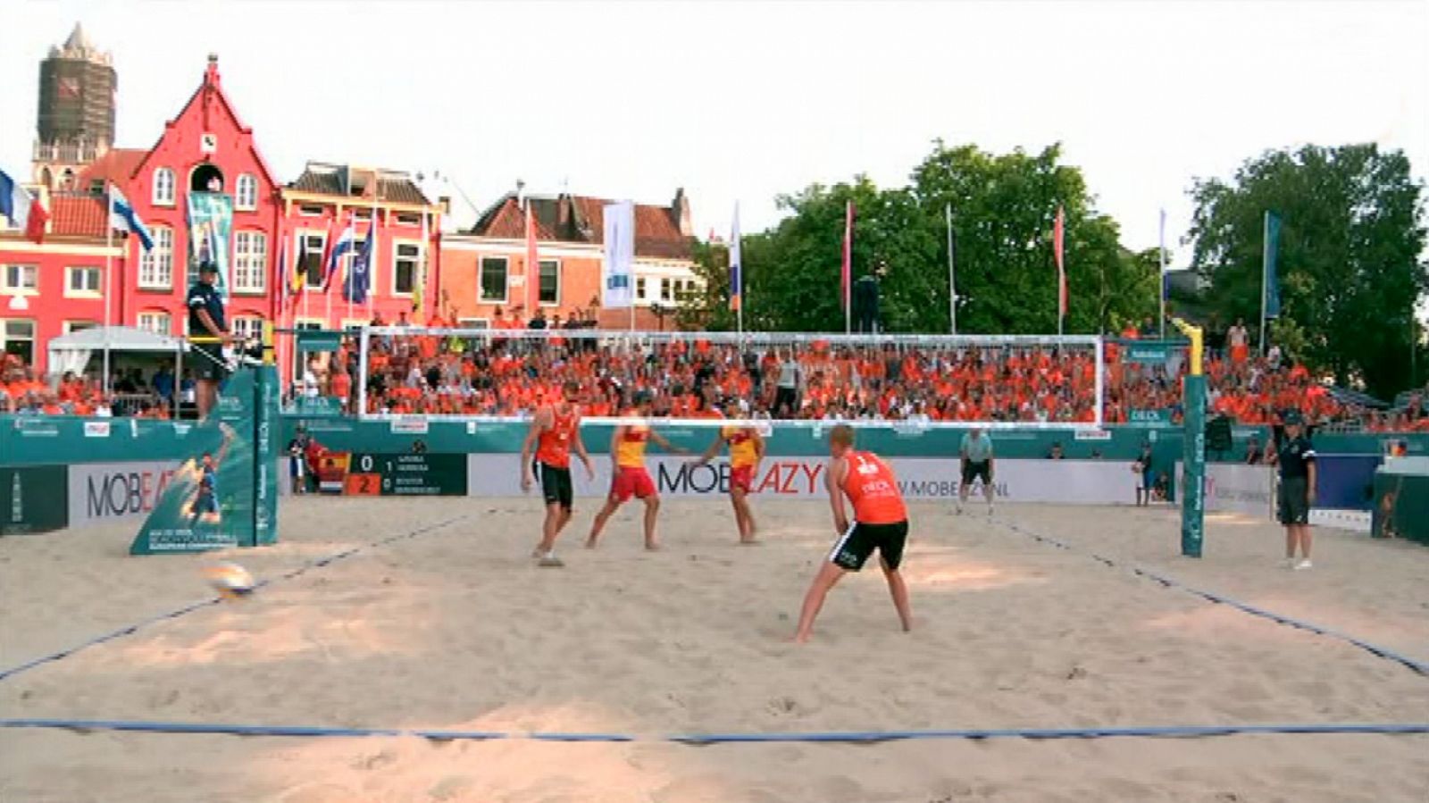 Voley playa - Campeonato de Europa Masculino: España - Holanda