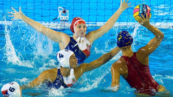 Waterpolo - Cto. de Europa Femenino: Serbia - España