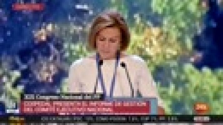 Informativo 24h - Cospedal: "Cedo la secretaría general con la conciencia tranquila"