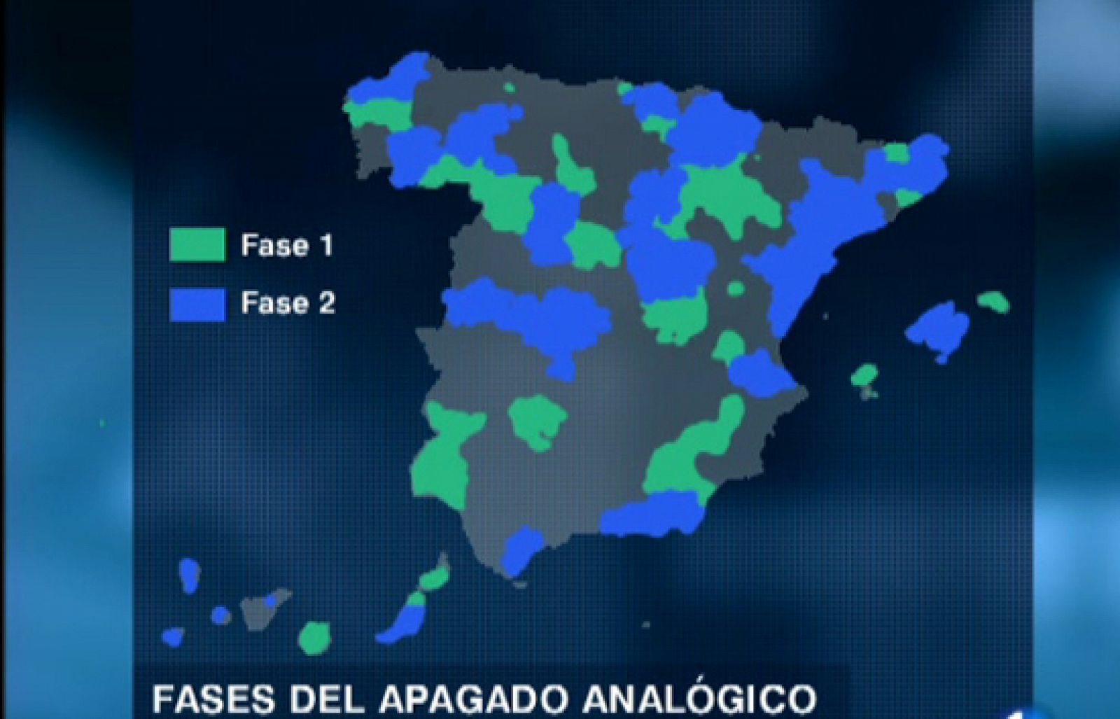 Falta justo un año para el apagón analógico