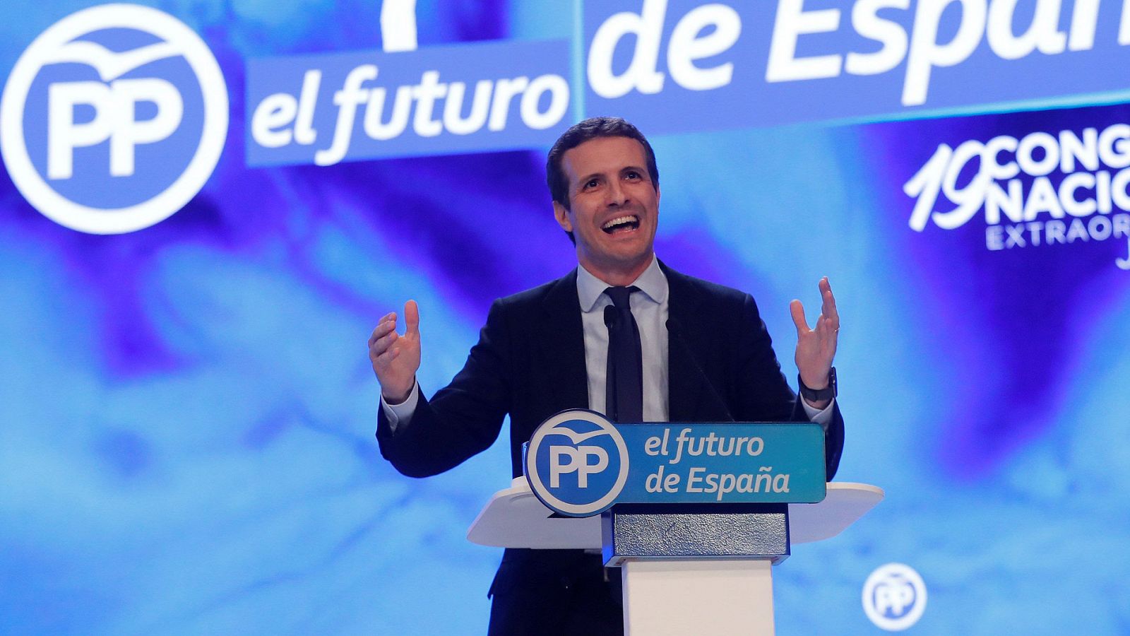 Congreso PP | Casado: "Aquí no cabe ni un solo corrupto"