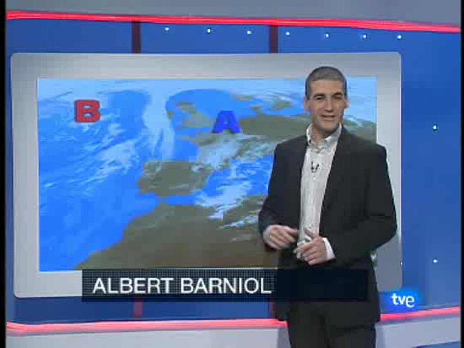 Lluvias débiles en el Cantábrico