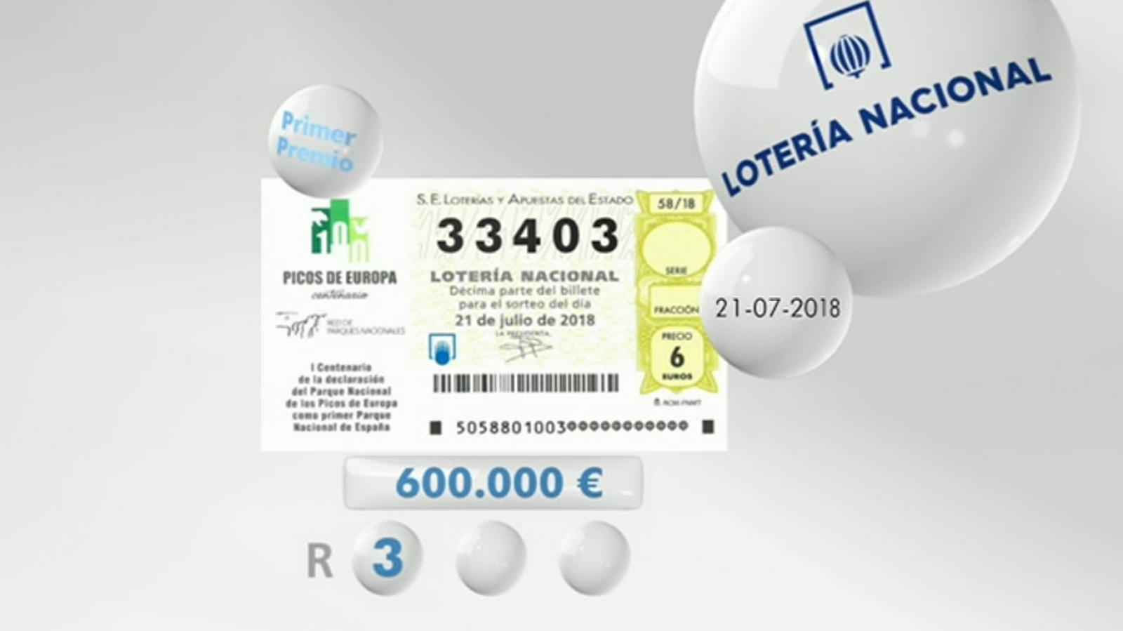 Loterías: Lotería viajera - 21/07/18 | RTVE Play