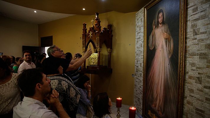 La Iglesia de la Divina Misericordia en Managua se convierte en símbolo de la represión del Gobierno de Ortega