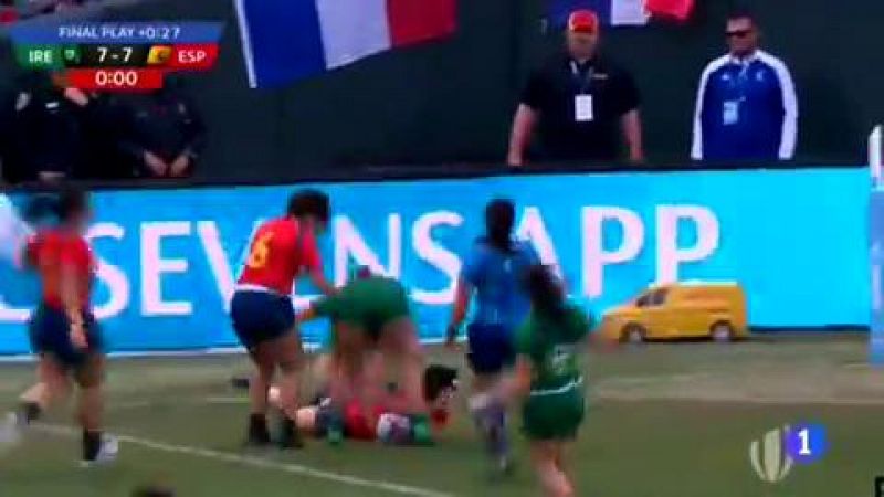 La selección española femenina de rugby 7 ha finalizado en un meritorio quinto lugar en el Mundial de San Francisco.