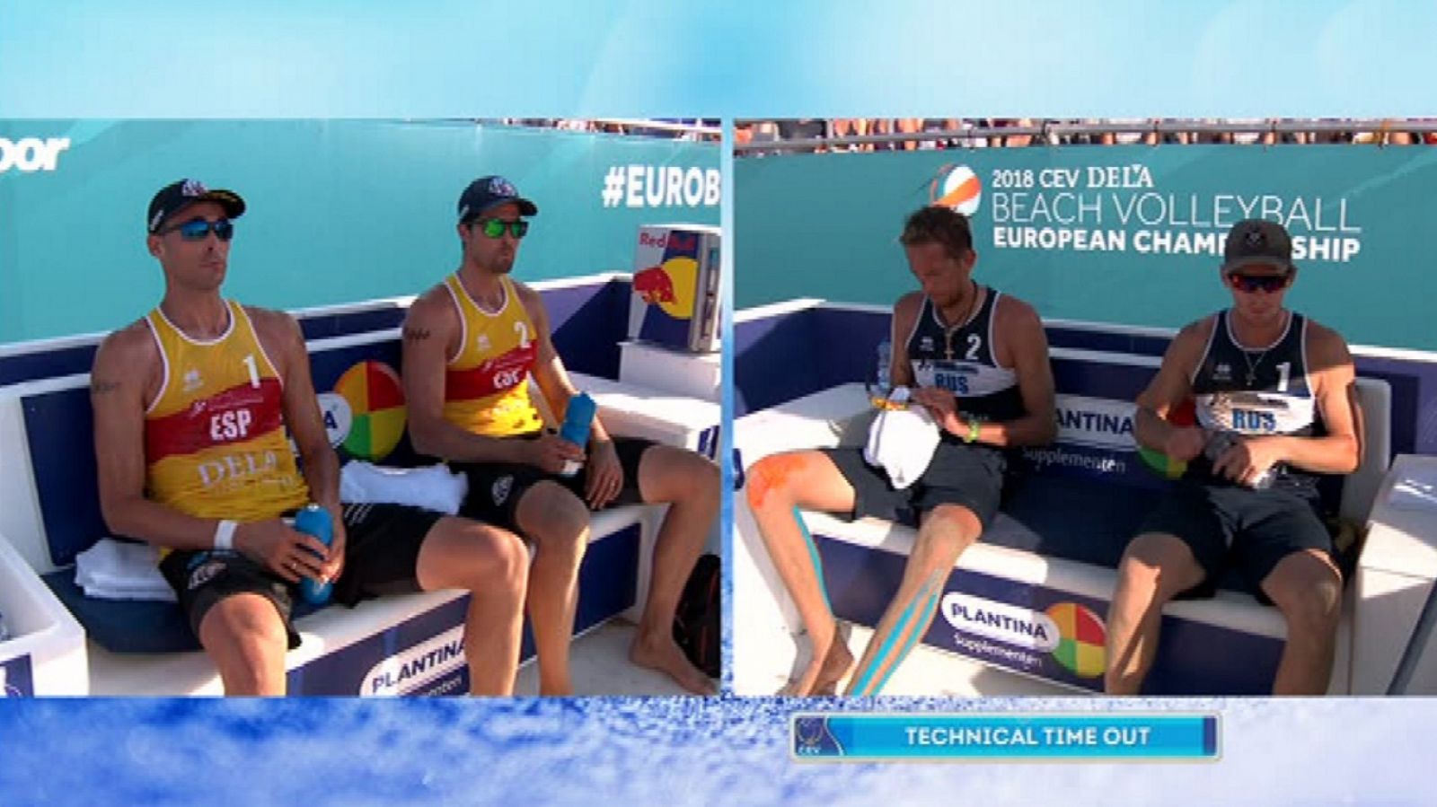 Voley playa - Campeonato de Europa Masculino Bronce: España - Rusia - ver ahora