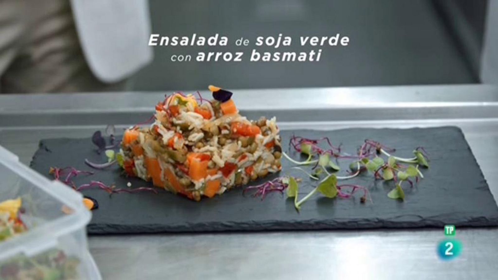 La ciencia de la salud - Receta para la salud laboral - Ensalada de soja verde con arroz basmati