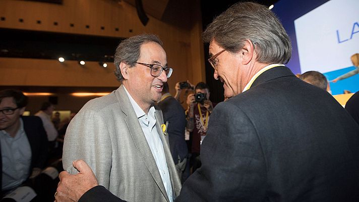 Telediario 1 - El nueva dirección del PDeCAT endurece su estrategia y advierte a Sánchez que "lo tendrá más difícil"