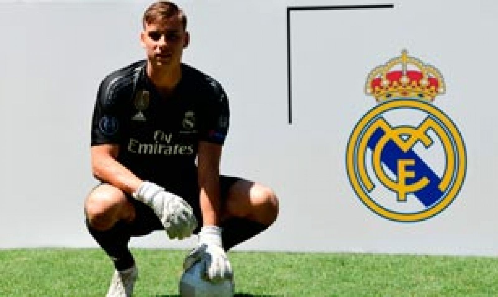 Telediario 1: El Real Madrid presenta al portero Lunin | RTVE Play