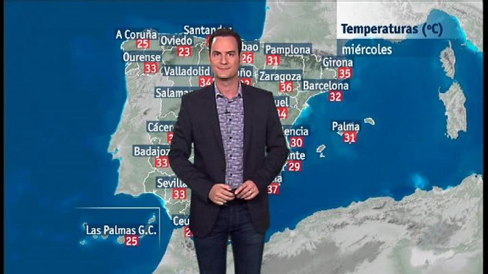 L'informatiu - Comunitat Valenciana - El tiempo en la Comunidad Valenciana - 24/07/18