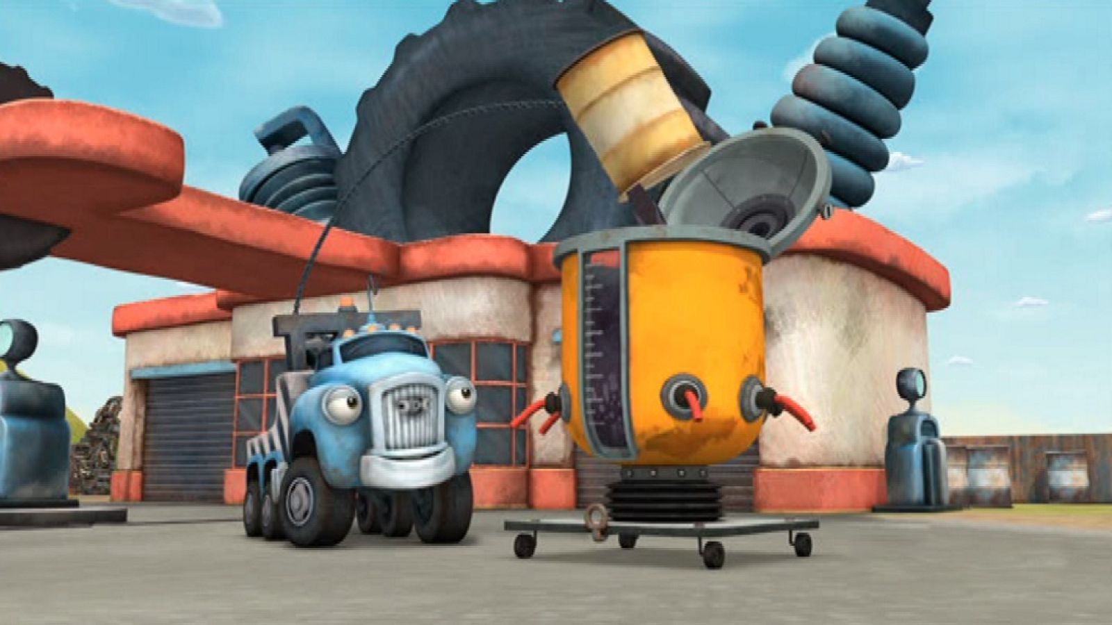 Oilshake shack! - TruckTown en inglés | Watch